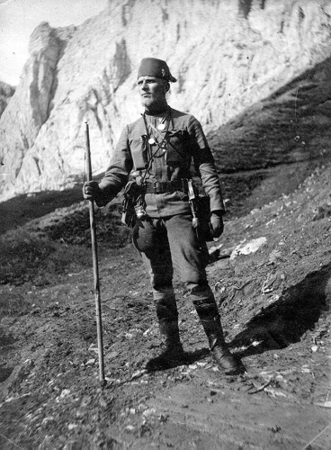 Reserve officer Mihovil Vujičić, August 1916